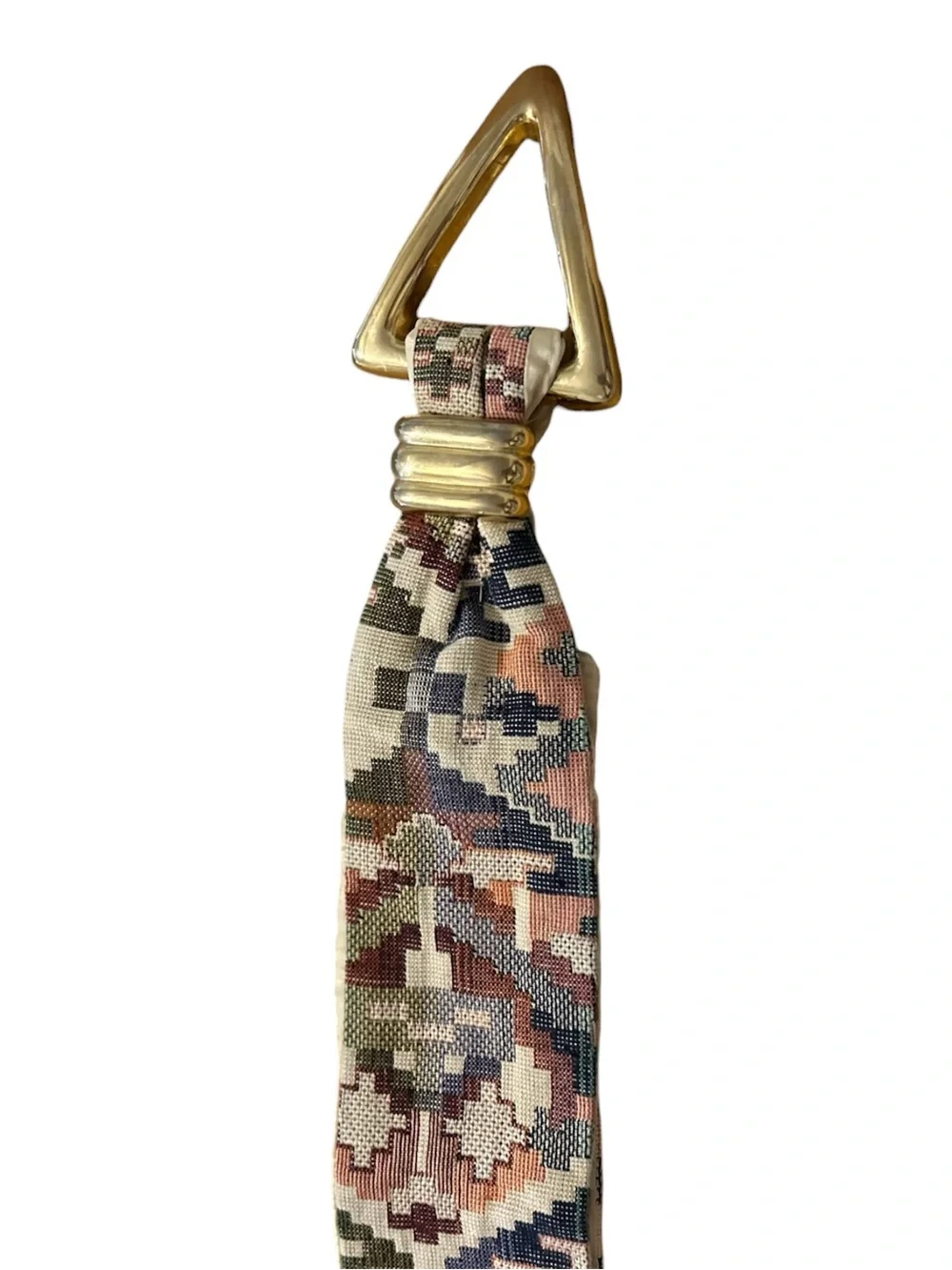 Vintage Ginnie Johansen Tapestry Belt